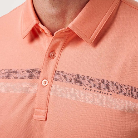 Travis Mathew Roaming Routes Polo NWT - Picture 1 of 3